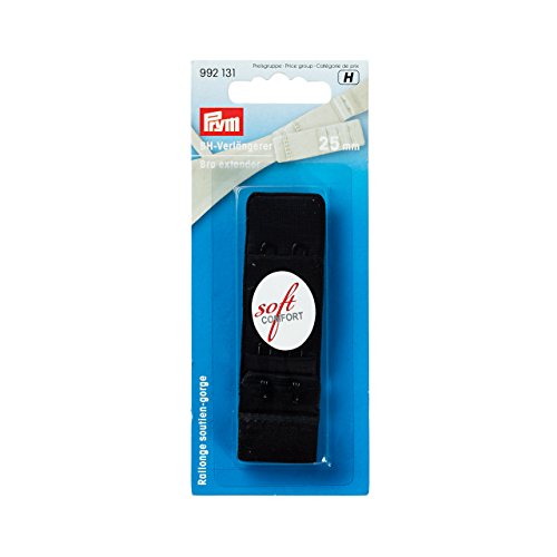 PRYM 992131 BH-Verlängerer 25mm schwarz 1 Stück von Prym