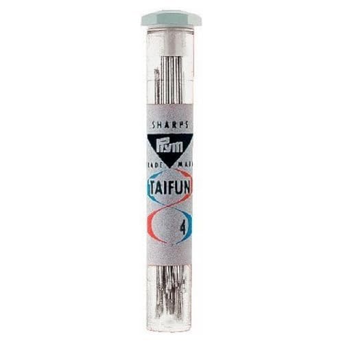 Prym 122201 Nähnadeln lang Taifun ST 1 1,00 x 48 mm silberfarbig, Silber von Prym