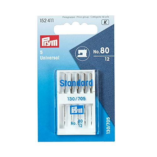 Prym 152411 Nähmaschinennadeln 130/705 Standard, 80 von Prym