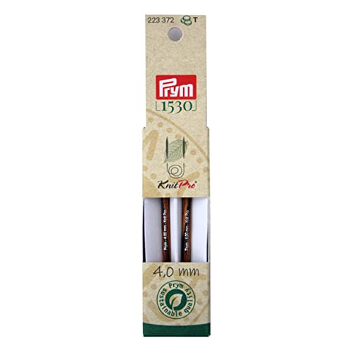 Prym 223372 Rundstricknadelspitzen NATURAL kurz 8,7 cm 4,00 mm von Prym