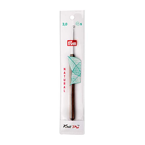 Prym 223512 Woll-Häkelnadel NATURAL 3,00 mm von Prym