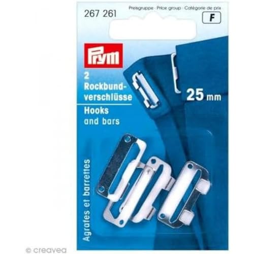 Prym 267.261 Skirt Hooks, Multi, One Size von Prym