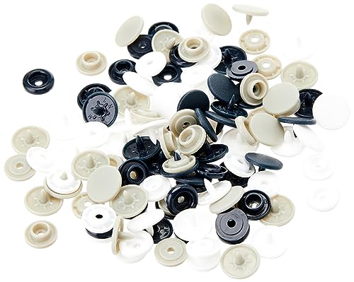 Prym 393008 Love Druckknopf Color KST 12,4 mm Marine/grau/weiß, Polyester, 12.4 mm Prym 393008 Love Druckknopf Color KST 12,4 mm Marine/grau/weiß, Polyester, 12.4 mm von Prym