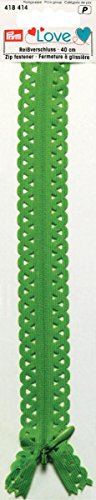 Prym 418.414 Zipper, Polyester, Green, 40 cm von Prym