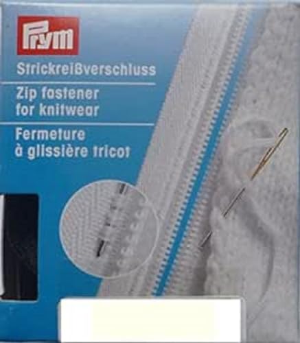 Prym 478.955-089 Divisible Zipper, White, One Size von Prym