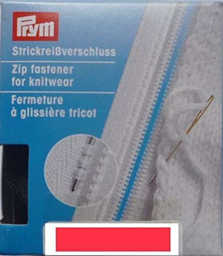 Prym 478.970-722 Divisible Zipper, Red, One Size von Prym