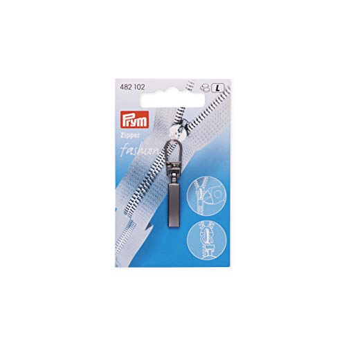 Prym 482102 Fashion Classic gunmetal Zipper, Metall, 5 x 40 mm von Prym