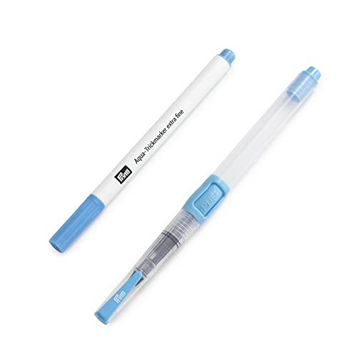 Prym 610-806 610806 Trickmarker extrafein Aqua-Trick-Marker und Wasserstift, Kunststoff, Blue, Einheitsgröße von Prym