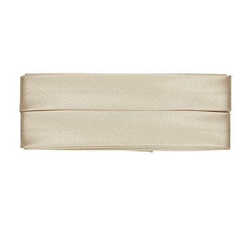 Prym 903815 Schrägband Duchesse, beige, 100% PES, 20 mm Falzung: 40/20 mm | 3,5 m von Prym