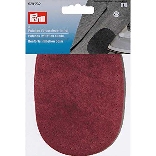 Prym 929233 Patches Velourslederimitat 9x13,5 cm grau/blau/schwarz sort. von Prym