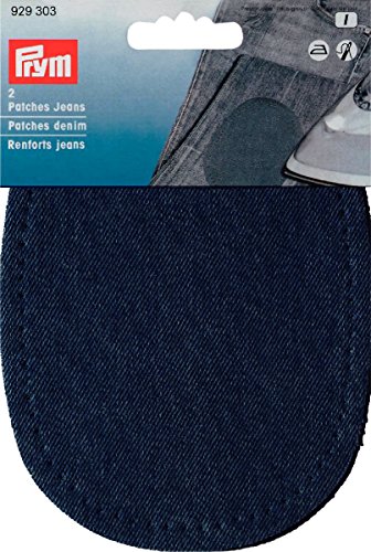 Prym 929303 Patches Jeans (bügeln) 10 x 14 cm dunkelblau von Prym