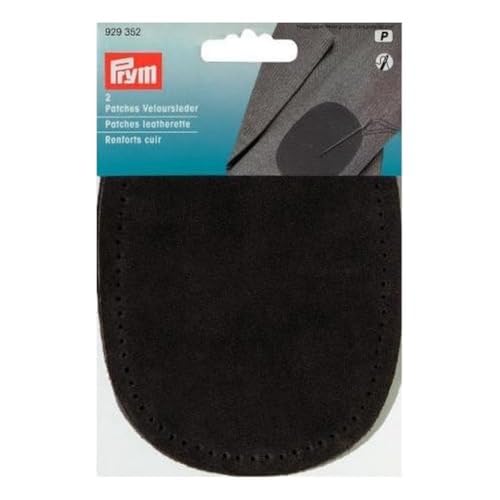 Prym 929352 Patches Veloursleder (nähen) 10 x 14 cm braun von Prym