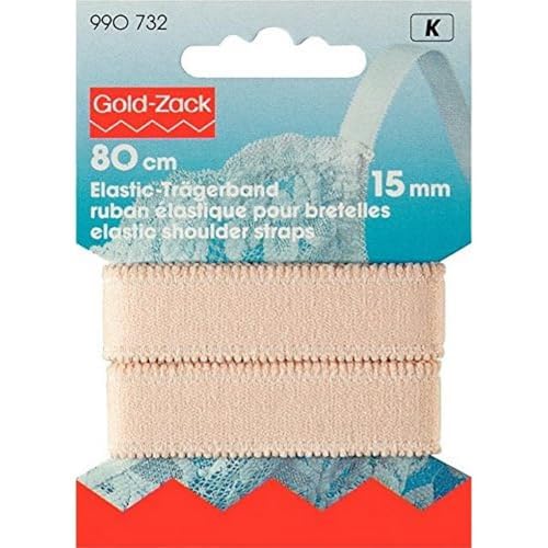 Prym 990732 Elastic-Trägerband 15 mm Haut, 79Prozent PA 21Prozent ED von Prym