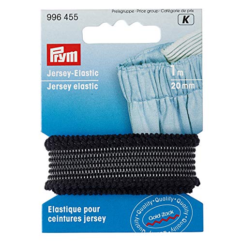 Prym 996.455 Elastic, schwarz, One Size von Prym