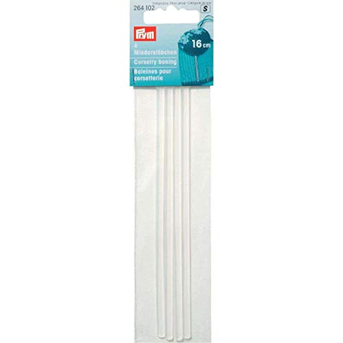 Prym Abbigliamento, Transparent, 16 cm, 4 Stück von Prym