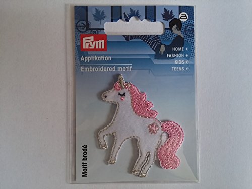 Prym Applikation, Polyester, weiß, 50 mm x 57 mm von Prym