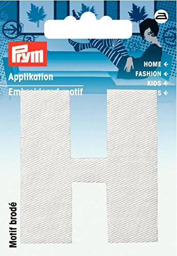 Prym Applikation, weiß, 9,3x6,4x0,2 cm von Prym