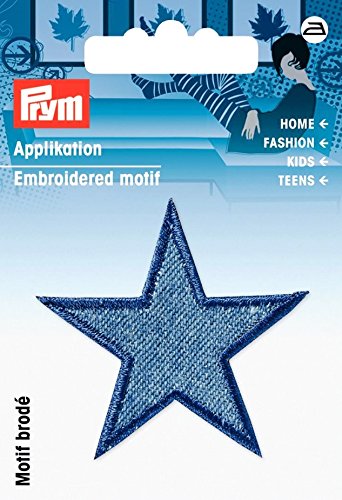 Prym Applikation, Polyester, blau, 47 mm von Prym