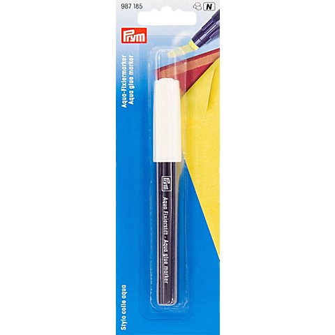 Prym Aqua-Fixiermarker, wasserlöslich, Farbe: gelb von Prym