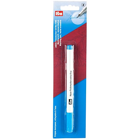 Prym Aqua-Trickmarker extra fein, wasserlöslich, Farbe: türkis von Prym