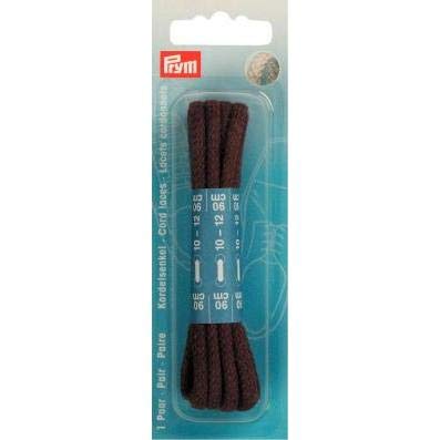 Prym Cord Laces, Baumwolle, Brown, One Size von Prym