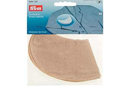 Prym Dress Shields PRYM_994191-1, 100% Baumwolle, Beige, Größe M von Prym