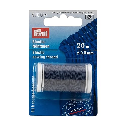 Prym 970014 Elastic-Nähfaden 0,5 mm Marine von Prym