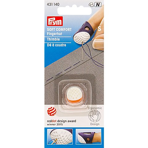 Prym Fingerhut Soft Comfort, ergonomisch von Prym