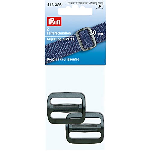 Prym Buckles, Kunststoff, Black, One Size von Prym