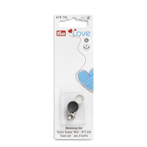 Prym 673116 Love Color Snaps Mini Werkzeugset Fasteners, Multicolor, One Size von Prym