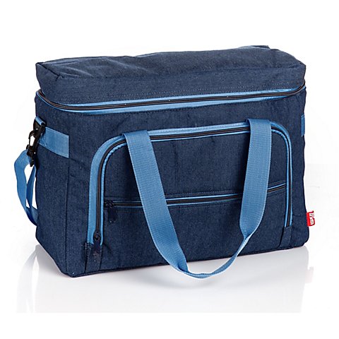 Prym Nähmaschinen-Tasche, jeans, Größe: 44 x 20 x 35 cm von Prym