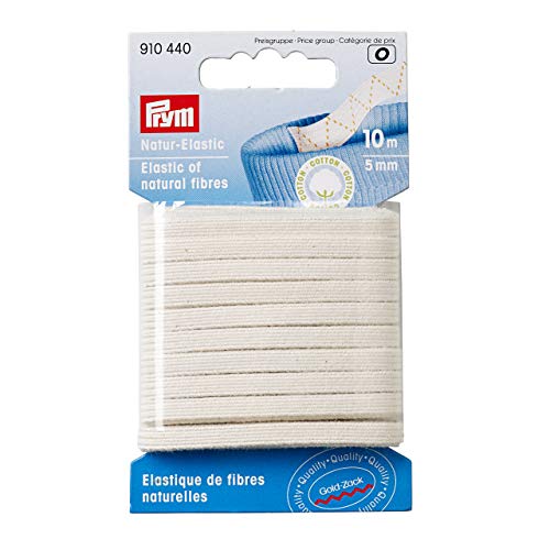 Prym Natur-Elastic 5 mm rohweiß von Prym