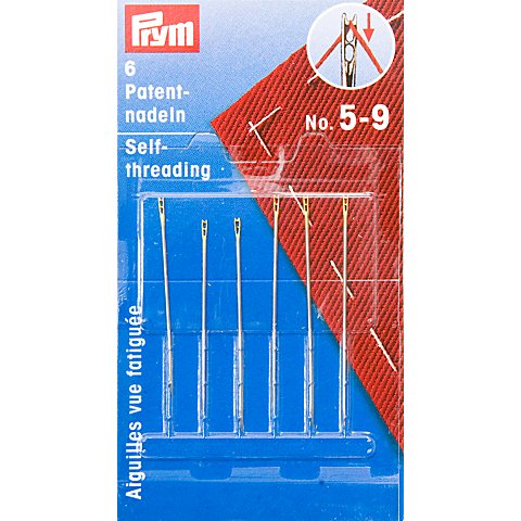 Prym Patentnähnadeln, Stärke: 0,6–0,8 mm, Länge: 32–40 mm, Inhalt: 6 Stück von Prym