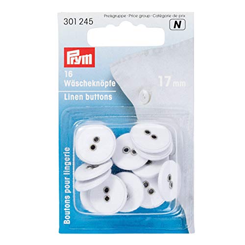 Prym - Prym Leinen (15 mm) Tasten - 1 Stück von Prym