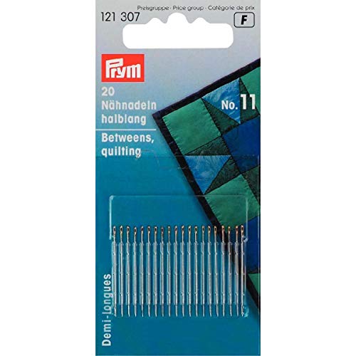 Prym Betweens/Quilting Nadeln, Silber von Prym