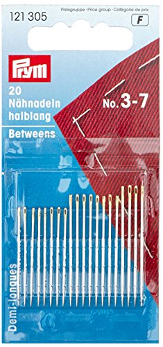 Prym Quilting Needles, Silber, One Size von Prym