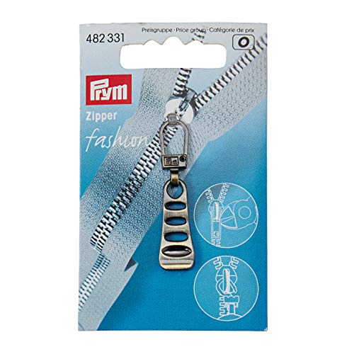 Prym Fashion-Zipper Leiter altmessing, Fabric, Gold von Prym