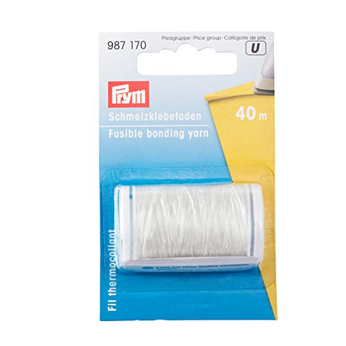 Prym Schmelzklebefaden, Polyester, transparent, 40 m von Prym