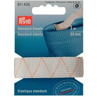 Standard-Elastic Gummi weiß 20mm 1m von Prym