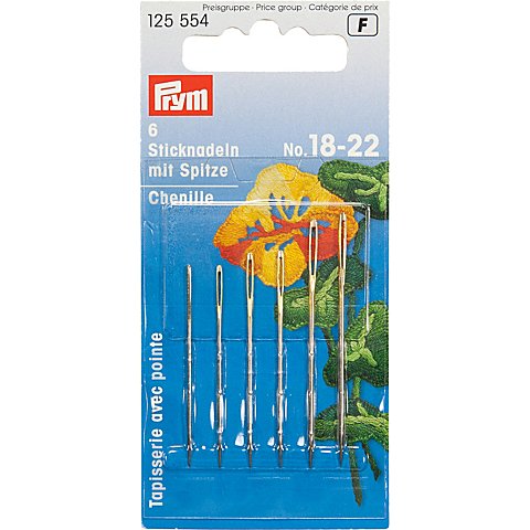 Prym Sticknadeln mit Spitze, Inhalt: 6 Stück von Prym