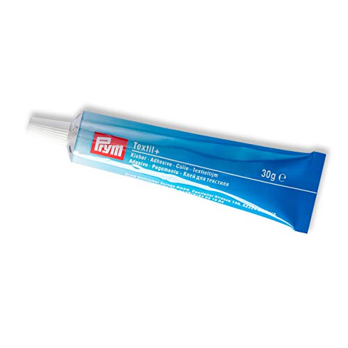 Prym Textilkleber Textil +, Plastic, transparent, 30 g von Prym