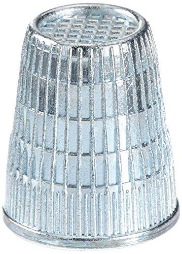 Prym Thimble, Zink, Silver, 16,5 mm, silberfarbig, 1 Stück von Prym