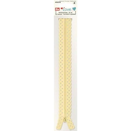 Prym Zipper, Light Yellow, One Size von Prym