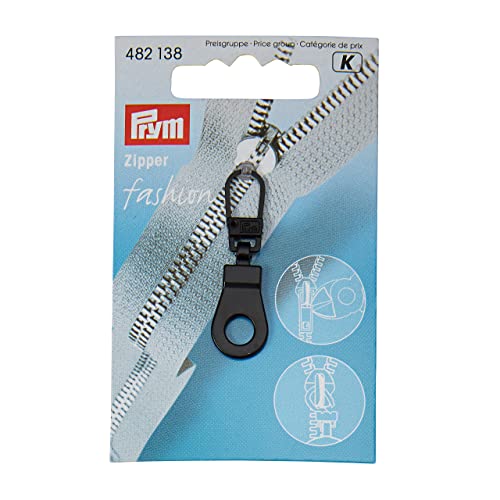 Prym 482138 Fashion-Zipper Öse schwarz von Prym