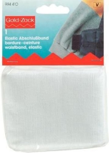 Prym weiß 994410 Elastic-Abschlußbund, Polyester: 100%, On Size von Prym