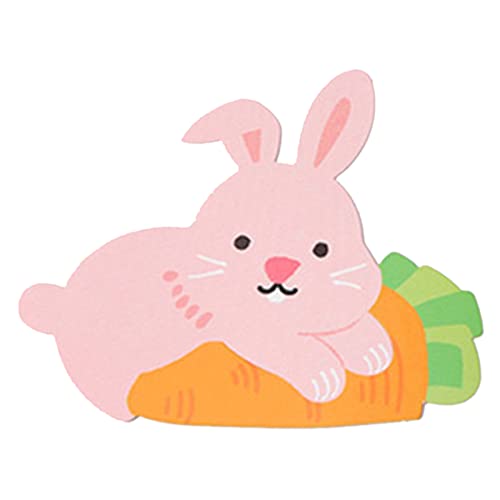 50 Stück Frohe Ostern Karten Cartoon-Tier-Designs Süßigkeiten-Halter Grußkarten Geburtstag Party Dekor von Psdndeww