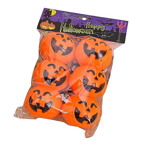 6 Stück Halloween Flammenwürfel, vielseitig einsetzbar, ideal zum Befüllen von Partys und Snacks von Psdndeww