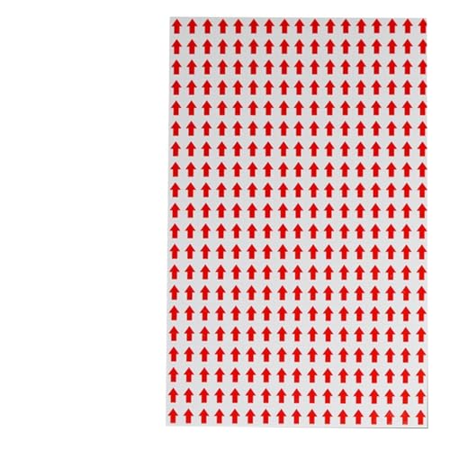 60 Blatt / Packung mit farbigen Pfeil-Aufklebern, Klebeetiketten zur Inspektion und Kennzeichnung von Defekten von Psdndeww