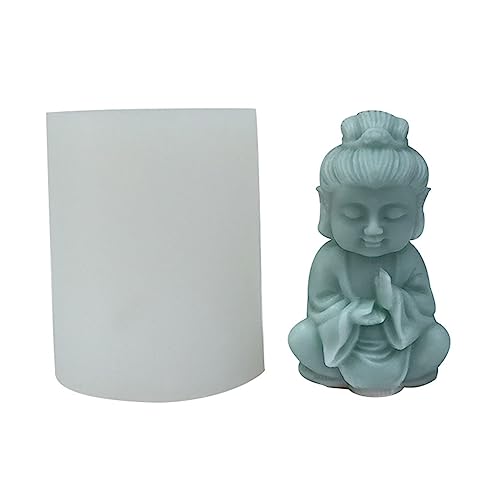 Buddha Silikonform Kerzenform Epoxidharz Kerzenform Tischdekoration DIY Werkzeuge von Psdndeww