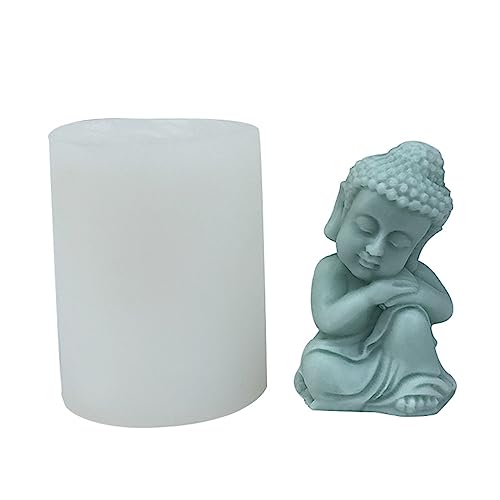 Buddha Silikonform Kerzenform Epoxidharz Kerzenform Tischdekoration DIY Werkzeuge von Psdndeww